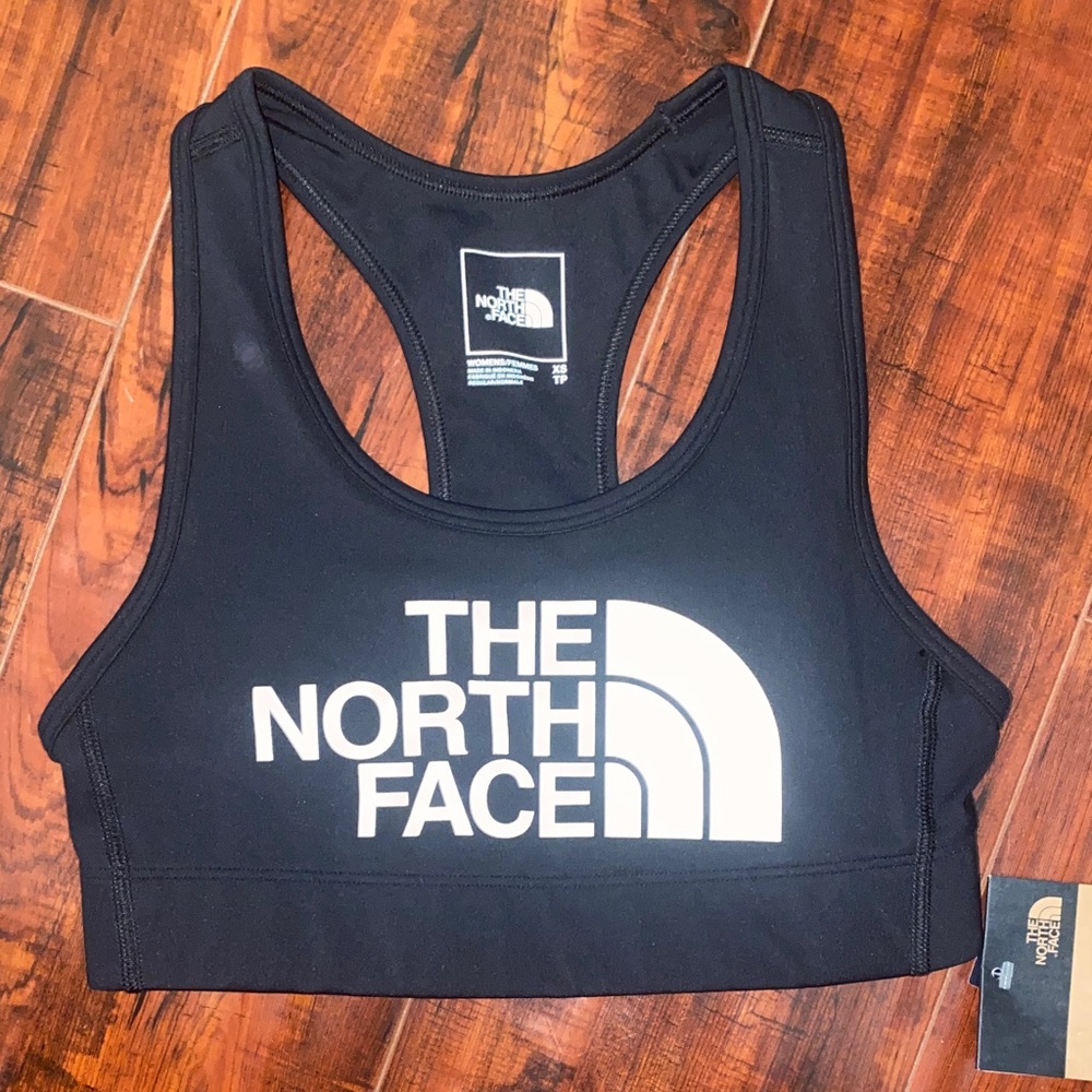 The North Face Black Racerback Sports Bra